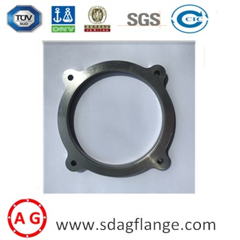 Flange JIS de aço carbono CNC contra flange de vaso sanitário