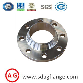 DIN2632 PN10 RF solda pescoço flange aço carbono A105 S235JR