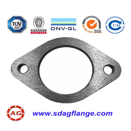 Flange oval do aço carbono PN16